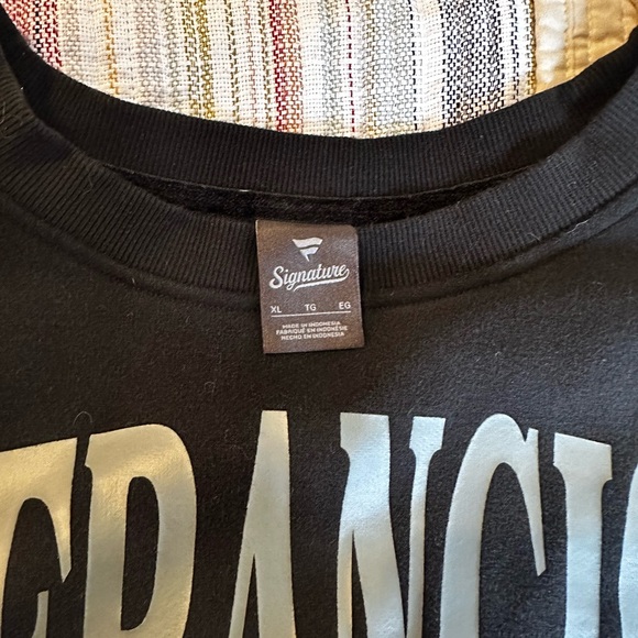 RARE San Francisco 49’ers Sweatshirt XL Black LIKE NEW - Picture 3 of 3